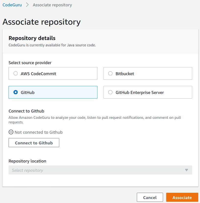 Associate Repository